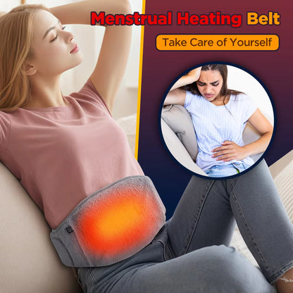 3-in-1 USB Electric Heating Abdomen & Hand Warmer Belt