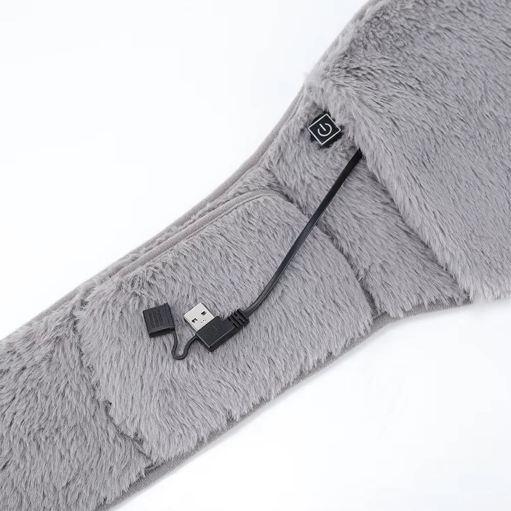 3-in-1 USB Electric Heating Abdomen & Hand Warmer Belt