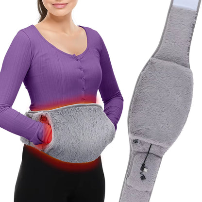 3-in-1 USB Electric Heating Abdomen & Hand Warmer Belt